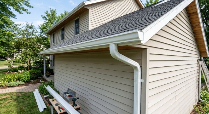 Aluminum Gutter Replacement in Roseville, CA