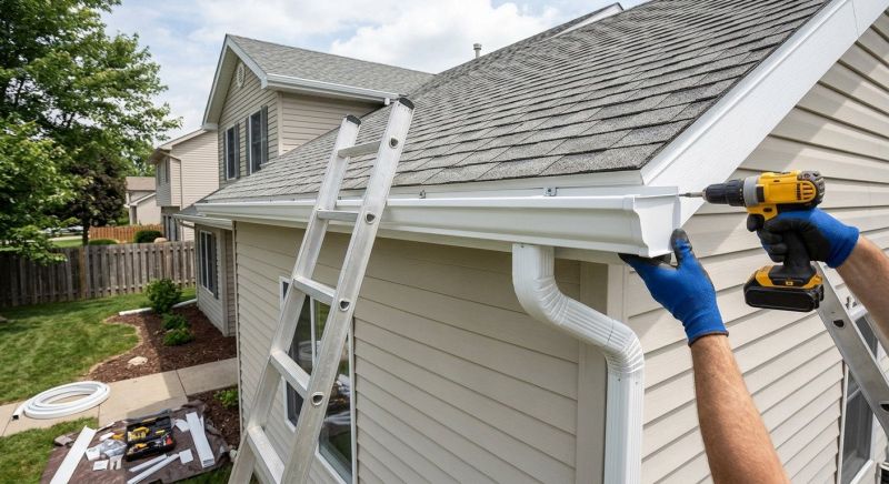 Vinyl Gutters Installation in Arvada, CO