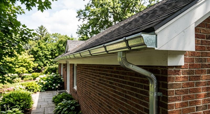Galvanized Gutter Installation in Mcdonough, GA