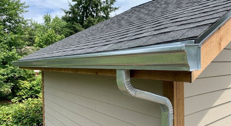 Galvanized Gutter Installation in Roseville, CA