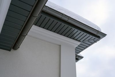 Completed Steel Gutter System